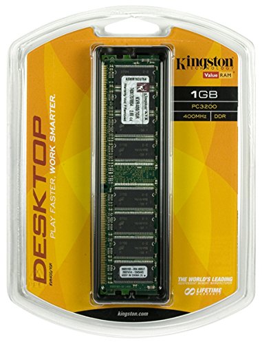 Kingston Technologies 1GB DDR SDRAM Desktop Memory (KVR400/1GR)