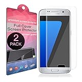 Galaxy S7 Screen Protector,SupThin [Full Coverage][Bubble-Free][Anti-Scratch] HD Clear Screen Protector for Samsung Galaxy S7[2-Pack]