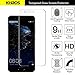 [4-Pack]-KHAOS for Huawei P10 Plus 2017 Screen Protector,HD Tempered Glass 2.5D Edge,Retail Package,Lifetime Replacement Warranty