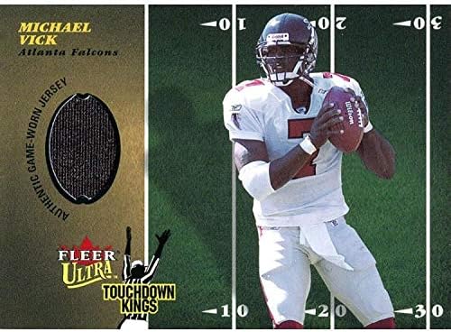 michael vick jersey card