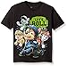 Paw Patrol Little Boys Characters Short Sleeve T-Shirt, Black, 5/6