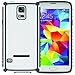Body Glove Samsung Galaxy S5 G900 Charcoal Tactic Case - Retail Packaging - White/Charcoal