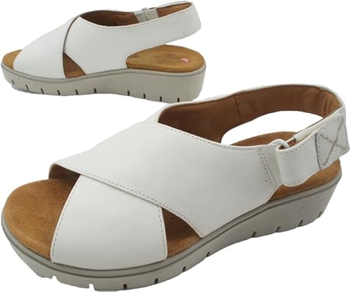 Amazon クラークス 250g クロスベルト サンダル レディース ファッションサンダル