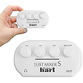 Maker hart JUST Mixer S Portable 3 Channels Stereo IN Mini Audio Mixer/2 Stereo Output/Battery/USB Power/3C Device