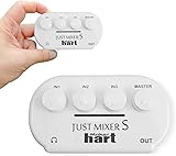 Maker hart JUST Mixer S Portable 3 Channels Stereo