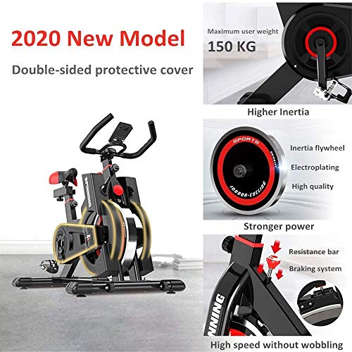 YOLEO Stationary Exercise Bike Indoor Cycling Bike Fitness Stationary