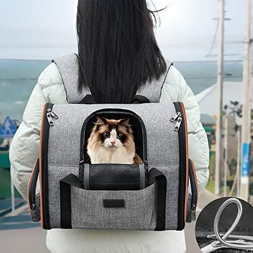 Tresbro 2021年最新進化版 猫 リュック 猫 きゃりーバッグ 3way 丈夫な 