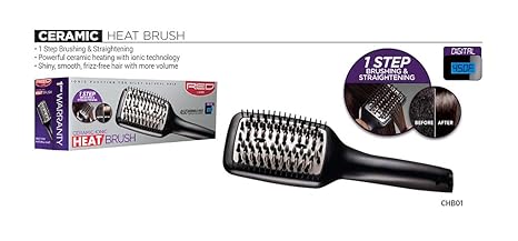 red by kiss ceramic ionic heat brush