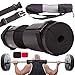 Titanium Peak Black: Premium Barbell Pad for Hip thrusts and Quick Release Straps Weight Cushion Support Gym Barbell Pad for Standard and Olympic Squat Bar