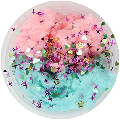 Gloous Color Ice Cream Mixing Cloud Slime Squishy Putty Scented Stress Kids Clay Toy (T2)