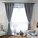 Anjee 2 Pack Curtain Tiebacks, Hand Knitting Cotton Rope Holdbacks for Window Curtain Tie Backs Indoor Outdoor Drapes Pull Backs Ties Drapery Knot Ball Ropes Holders Rural Decorative,1 Pair Beige