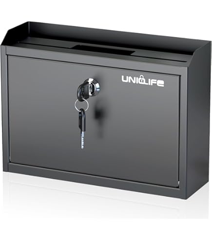 GMVZGQW Boîte Aux Lettres Murale Rétro En Aluminium Pour