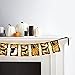 Martha Stewart Cardstock & Vellum Icon LED Lights Halloween Banner, Multicolor