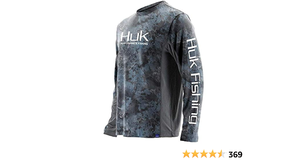 HUK Performance Fishing Mens Long 