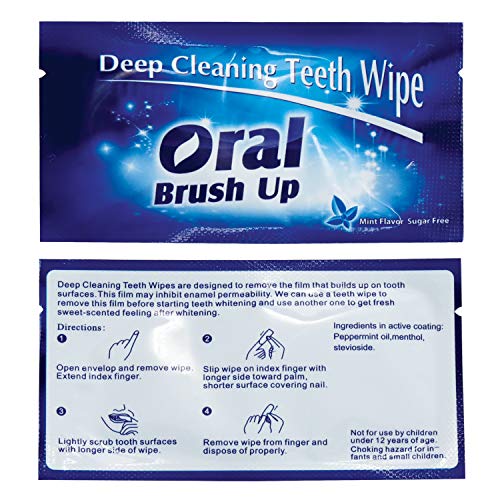 Premium Teeth Whitening Kit, LED Light, 35% Carbamide Peroxide, Safe & Natural At-Home System Without Pain or Sensitivity, Effectively Removes Stains for Whiter Teeth