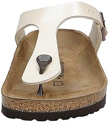 BIRKENSTOCK Gizeh Birko-Flor Graceful Pearl White