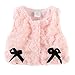 LittleSpring Baby Girls' Vest Bow