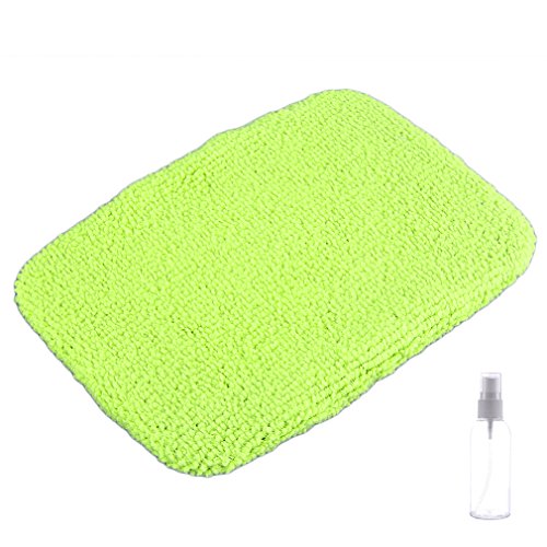image for Stalwart Two Windshield Cleaner with Microfiber Cloth, Handle and Pivo