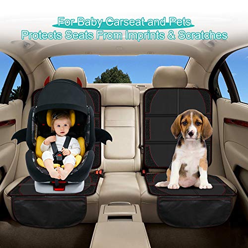 Car Seat Protector,Femuar 2Pack Car Seat Protector for Child Car Seat