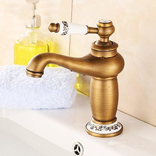 Caribou bathroom taps/Bathroom Sink Taps Antique European-style blue and white porcelain