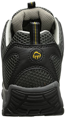 Wolverine Men's Amherst Safety Toe Shoe,Black,10.5 XW US