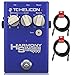 TC Helicon Harmony Singer 2 Vocal Processing Pedal with (2) 20' XLR Cables