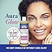 Heritage Store Aura Glow Unscented | Body & Massage Oil | for Beautiful Skin & Hair | Moisturizer, Aftershave, Lotion, Hair & Bath Oil | 16 FL OZ