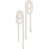 SHASHI Women's Vroom Pearl Earrings, Pearl, Off White, One Size