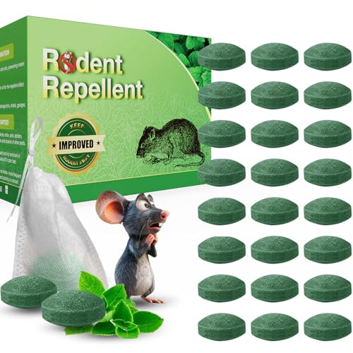 Photo 1 of 24P Rodent Mice Repellent, Peppermint Oil to Repel Mice and Rats, Natural Ingredients Rat Repellent Balls