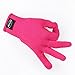 MYSWEETY Professional Heat Resistant Glove for Hair Styling Heat Blocking for Curling, Flat Iron and Curling Wand 1pcs(Hot Pink)