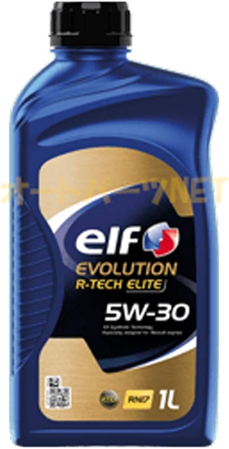 Amazon 日産 ルノー車用 エンジンオイル Elf エボリューション R Tech Elite 化学合成油 Sn Cf 5w 30 1l 車用エンジンオイル 車 バイク