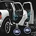 2 X Black 5th Gen car door Shadow laser projector logo LED light for Ford All Series F150 F250 F350 B-MAX C-MAX S-MAX Grand C-MAX FG Falcon Ranger G-Series Fiesta Figo Fusion Mondeo Focus Taurus Transit Connect Explorer Edge Expedition GT