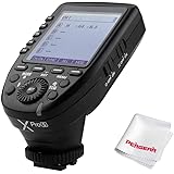 Godox Xpro-S for Sony TTL Wireless Flash Trigger 1/8000s HSS TTL-Convert-Manual Function Large Screen Slanted Design 5 Dedica