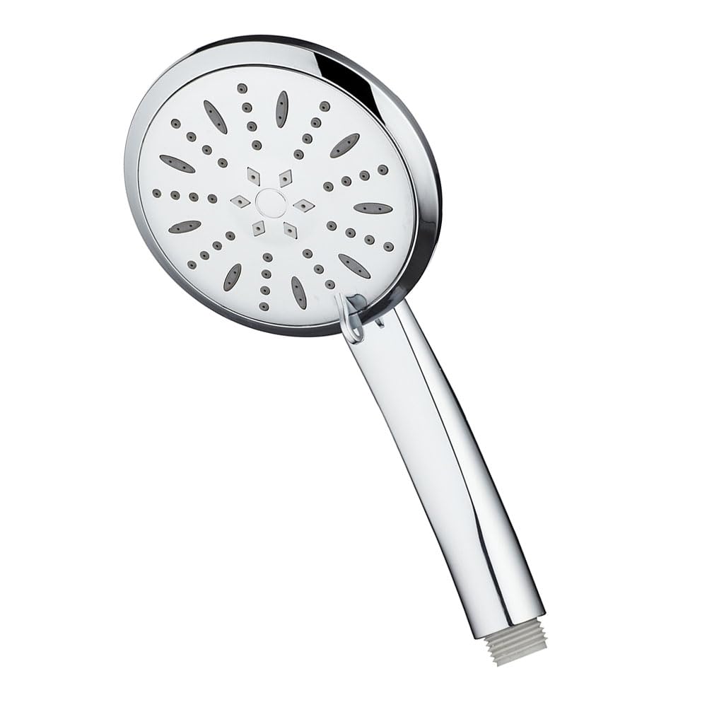 Kibath 163511 Maneral Round Shower Handle Vega 3 Positions A Bulk, Chrome Gloss