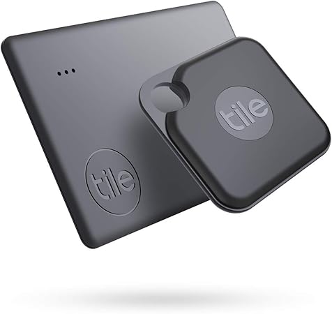 Tile Pro Slim 2020 Set buscador de Objetos Bluetooth Pack de 2 1 Pro 1 Slim Compatible con Alexa y Google Smart Home iOS y Android Busca Llaves Carteras mandos a Distancia y ms