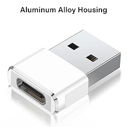 Basesailor USB to USB C Adapter 2 Pack,Type C