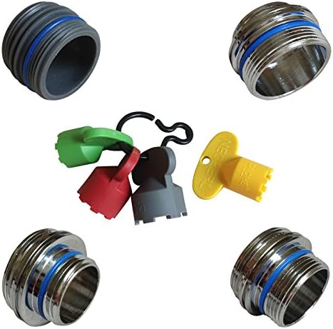 qdSpray Warm Water Diaper Sprayer Cache Adapter Kit