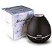 Aromatherapy Essential Oil Diffuser, Aromacare 300ml Cool Mist Aroma Humidifier, Wood Grain Quiet Air Humidifier with Waterless Auto Shut-off for Office/Home/Bedroom/Living Room/Yoga/Spa/Study-Brown