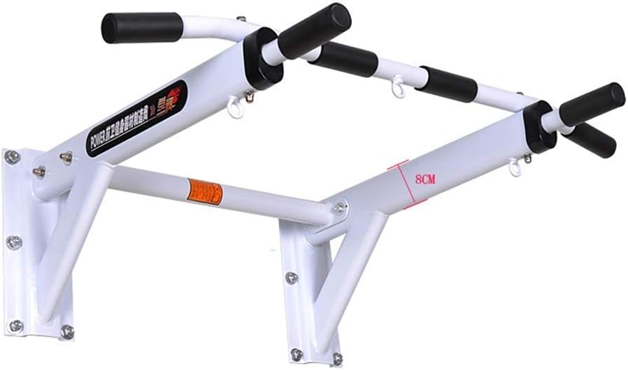 HFYAK Fitness Wall Mounted Pull Up Bar Workout Bar Home Equipment Doorway Pull-up Bars Chin-up Bars Loading Weight 550kg