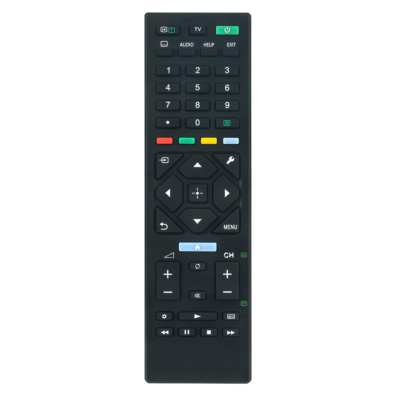 RMT-TX450E VINABTY Replace Remote Control Fit for Sony Smart 4K Ultra HD OLED TV XR-77A95LPU XR98X90LU XR-55A95LU XR-65A95LU FWD-55X80L FWD-75X80L A80LSERIES FWD-50X80L