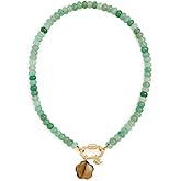 Madewell Women's Beaded Snail Carabiner Necklace