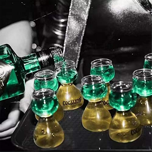 ZPFDM 10 stücke Gourd Cocktailglas, geschichtete Kürbisform verermig Cup, Nachtclub, Pub, Bar, Mixologe Absinth… – Bild 4
