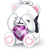CYCUFF 925 Sterling Silver Charms Suitable for Charm Necklaces, Bracelet Pendants Beads Jewellery Gift for Women