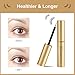 Eyelash Growth Serum - 100% Natural Eyelash Eyebrow Enhancer Lash Growth Serum give you Longer and Thicker Eyelash, Fuller and Healthier Eyebrow - 3ml - No more False Eyelashes & Eyebrow Tattooing