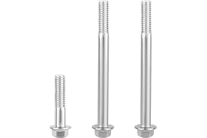 Tinoaly 3pcs LS Engine Starter Bolt Kit, Long & Short Galvanized Steel Bolts Accessories Parts for All 1997-2014 LS Series En