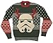 Star Wars Stormtrooper With Reindeer Antlers Green Ugly Christmas Sweater (Adult Medium)
