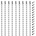 Stainless Steel Bead Chain Necklace & Matching Connector Pack, obmwang 50pcs 30