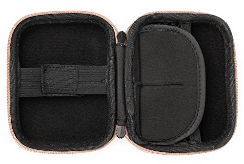 DURAGADGET Rose Gold Hard EVA Shell Case with Carabiner Clip & Twin Zips - Compatible with Fkant Fingertip Pulse Oximeter - Thumbnail 5