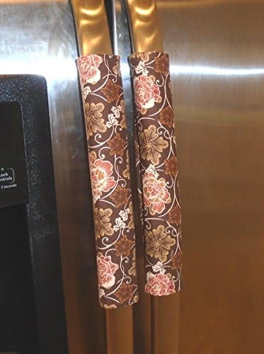 Sophisticated Blooms Refrigerator Handle Covers (Set of 2)
