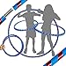 Kid's Hula Hoops -Quality Weighted Children’s Hula Hoops! Great for Exercise, Dance, Fitness & Fun! NO Instructions Needed! Same Day Dispatch! (UV Blue/Red Glitter)
